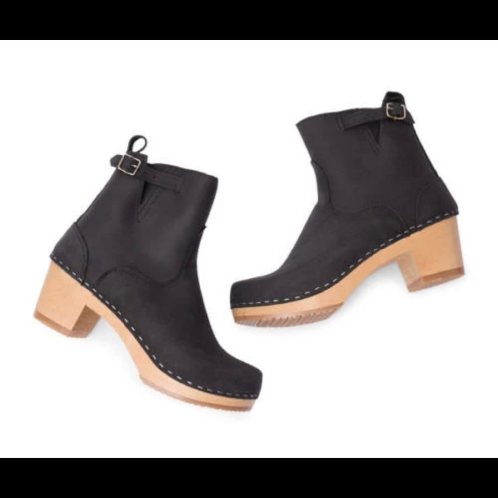 Sandgrens New York High Bootie, size 41, black